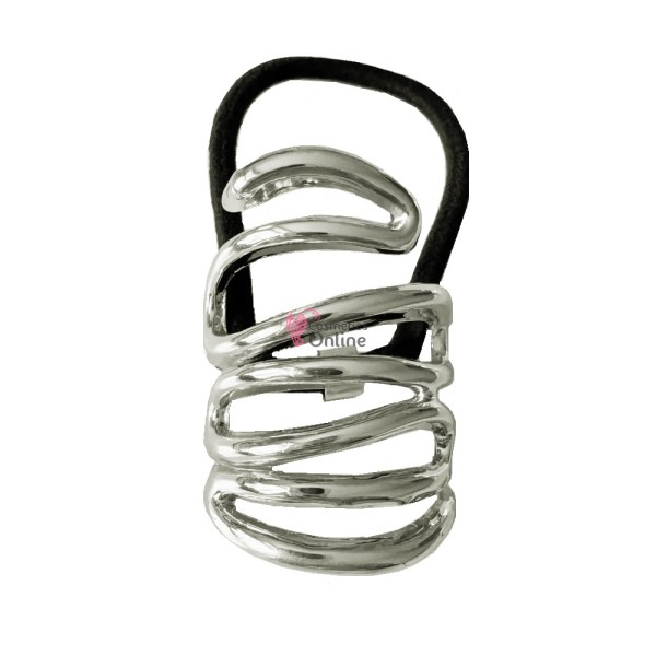 Inel pentru prins parul din metal model DMX01CC Argintiu